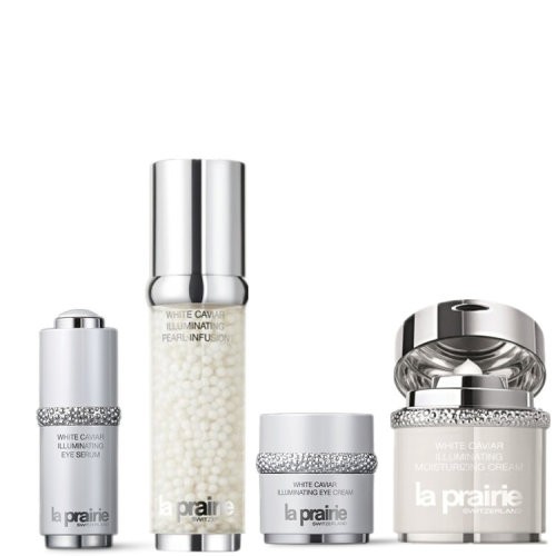 La Prairie/莱珀妮纯皙紧致眼部精华乳4件套（面霜60ml+眼霜20ml+精华30ml+眼部精华15ml）（化妆品）