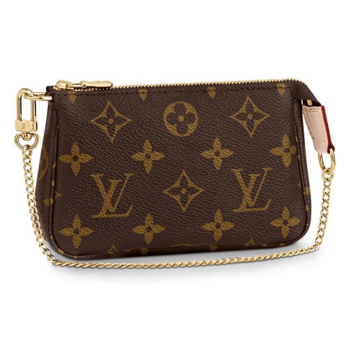 【包税】Louis Vuitton/路易威登 LV 女包MINI老花麻将包零钱包迷你小手包