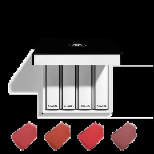 2024限定新品香奈儿魅力丝绒唇膏礼盒(四支装)00:00+01:00+02:00+06:00 送女友送老婆送闺蜜（口红）